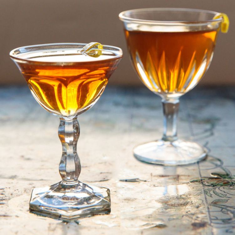 Earthquake (cocktail) The Earthquake Cognac and Absinthe Cocktail Recipe SAVEUR