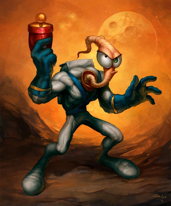 Earthworm Jim (series) earthwormjim DeviantArt