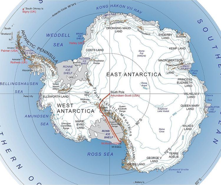 East Antarctic Shield
