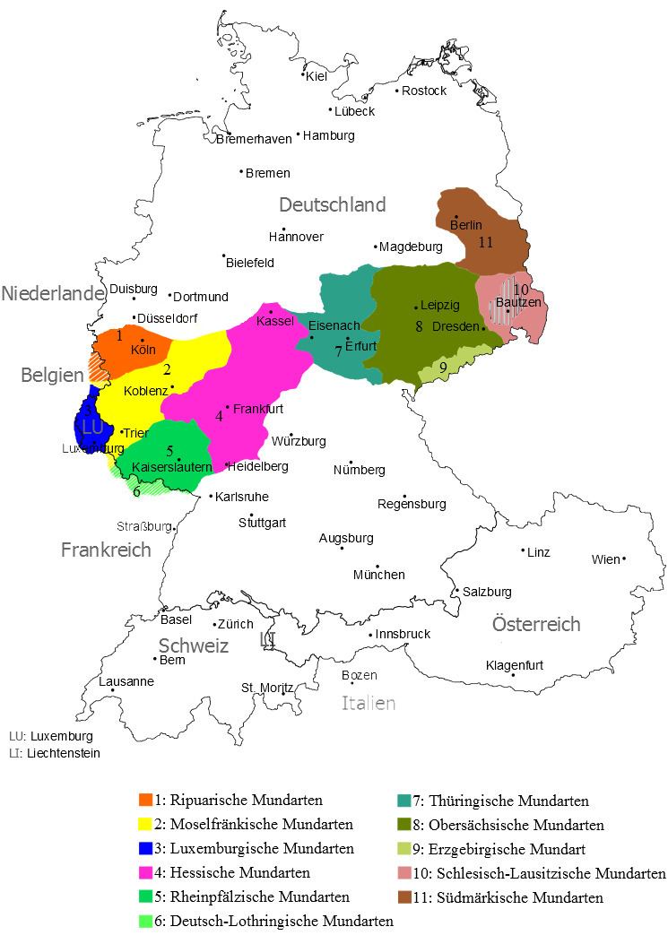 East Central German