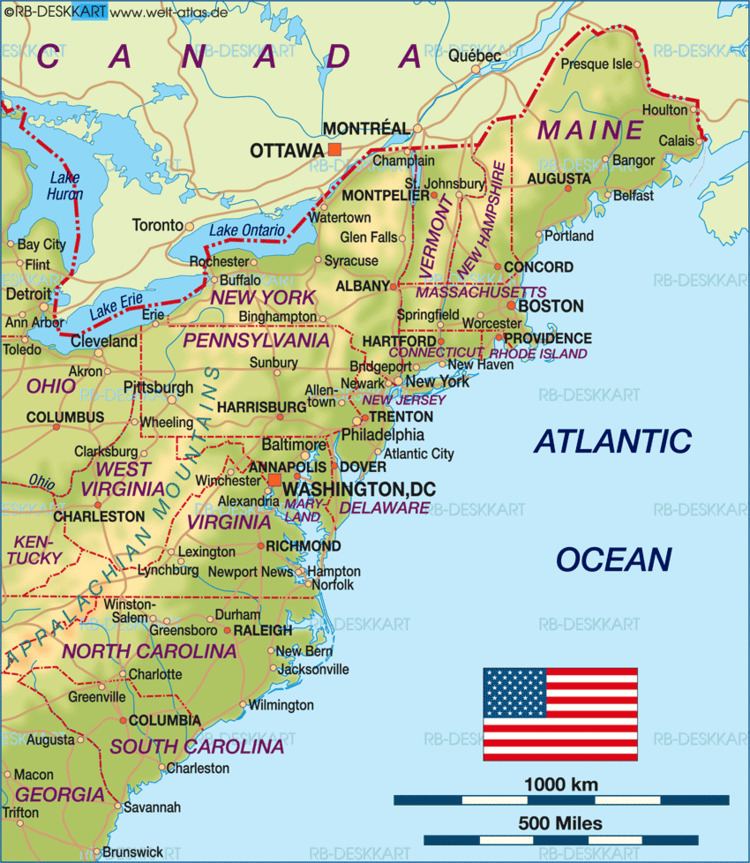 East Coast of the United States Detailed Information Photos Videos