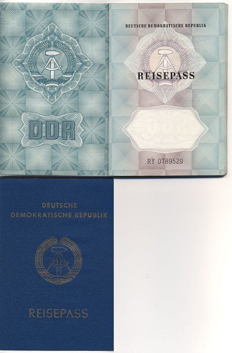 East German passport