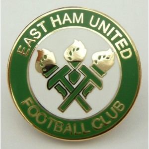 East Ham United F.C. East Ham United FC Enamel Pin Badge