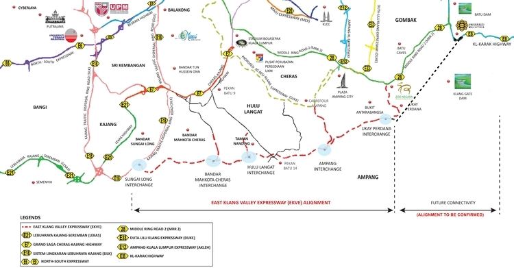 East Klang Valley Expressway Groundworks for East Klang Valley Expressway start today