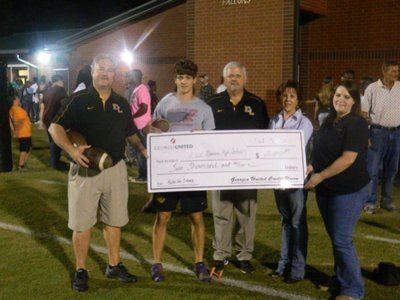 East Laurens High School Georgia United Credit Union donates 2000 to East Laurens High