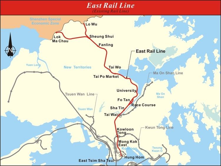East Rail Line Highways Department East Rail Line