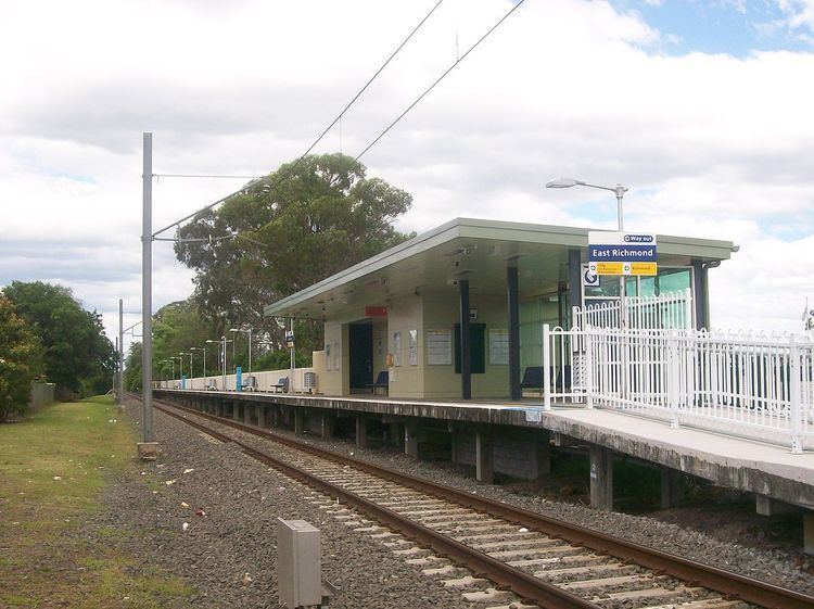 East Richmond railway station, Sydney