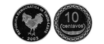 East Timor centavo coins