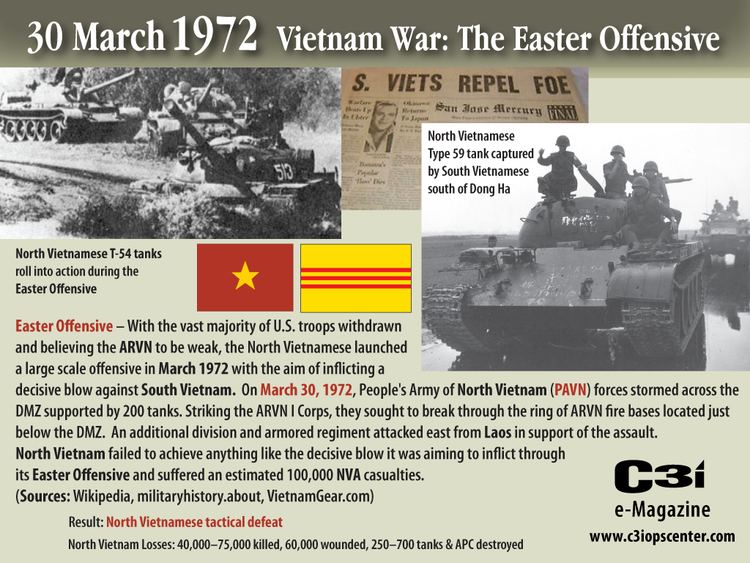 Easter Offensive 30 March 1972 The Easter Offensive Vietnam War C3i Ops Center