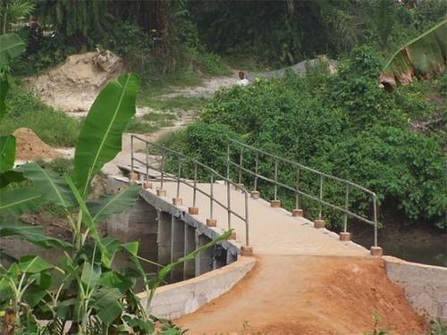 Eastern Obolo New Iko Town Bridge One of many community projects by the Eastern