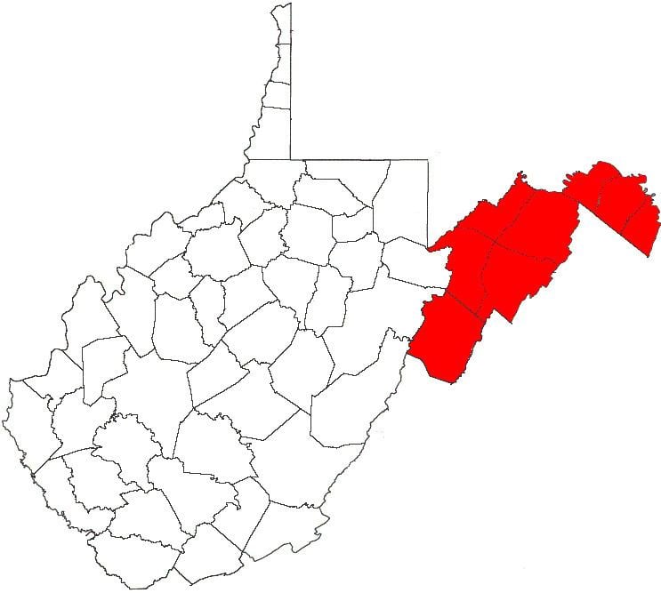 Eastern Panhandle of West Virginia Eastern Panhandle of West Virginia Wikipedia