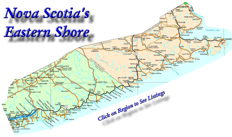 Eastern Shore (Nova Scotia) Tourist Information for Nova Scotia39s Eastern Shore