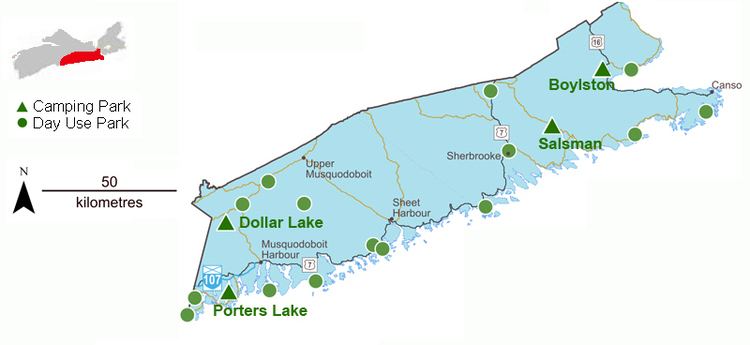 Eastern Shore (Nova Scotia) Eastern Shore Parks Nova Scotia Provincial Parks