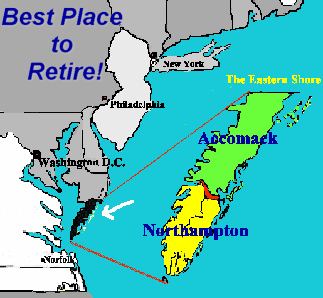 Eastern Shore of Virginia Best Place to Retire Waterfront Property Beautiful Communities