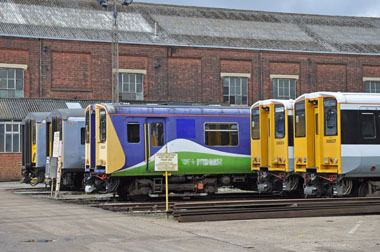 Eastleigh Works Rolling Stock Storage