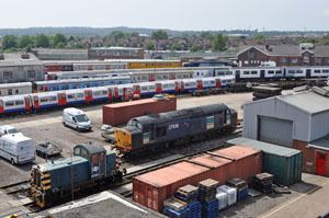 Eastleigh Works Trains June 2012