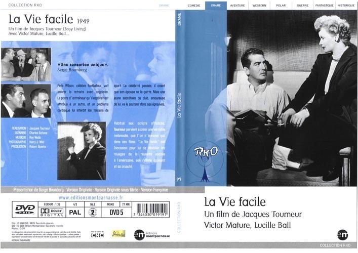 Easy Living (1949 film) Test DVD La Vie Facile Easy Living 1949 Editions Montparnasse