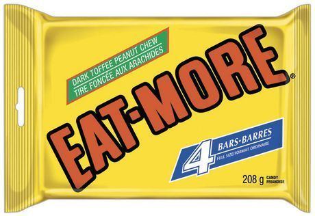 Eat-More Hershey39s EatMore Chocolate Bars Walmartca