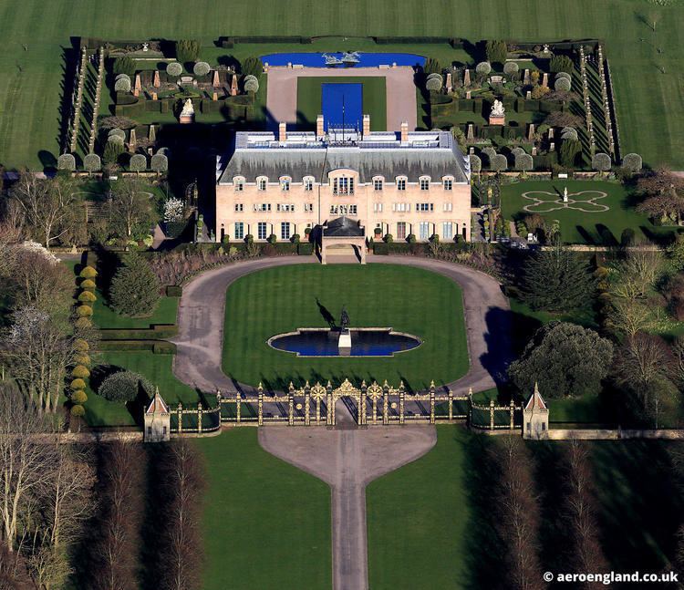 Eaton Hall, Cheshire aeroengland aerial photograph of Eaton Hall Cheshire UK