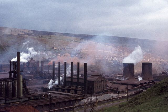 Ebbw Vale Steelworks Ebbw Vale Steel Works Ian Taylor Geograph Britain and Ireland