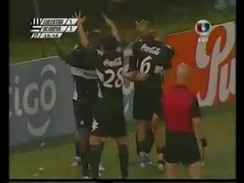 Ebelio Ordóñez Gol de Ebelio Ordonez en Olimpia de Paraguay YouTube