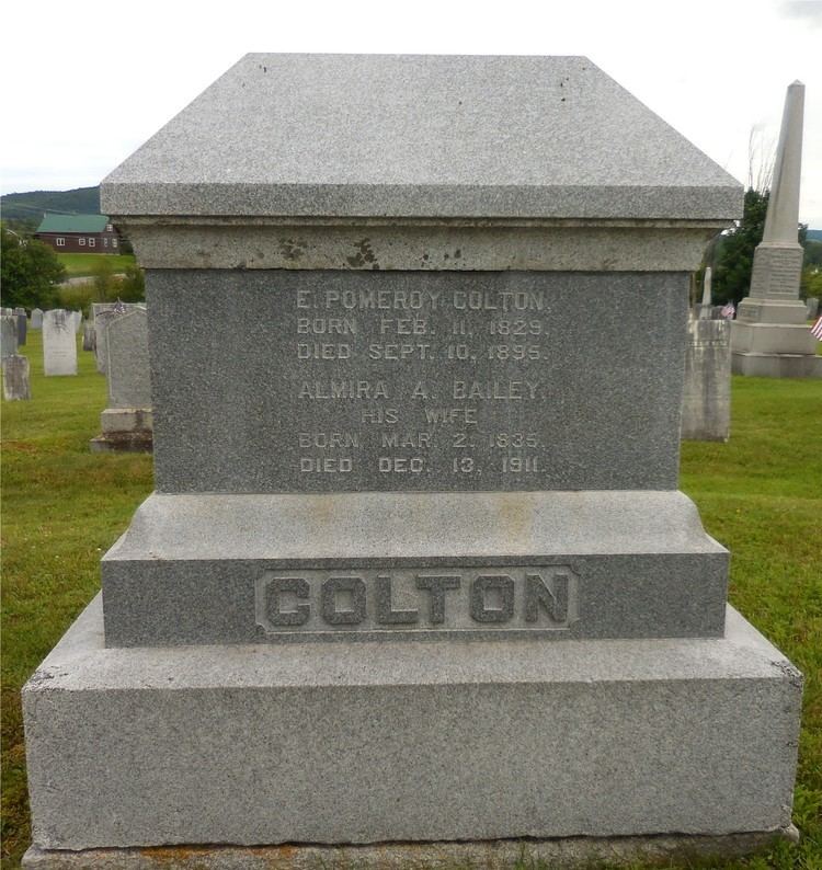 Eben Pomeroy Colton Eben Pomeroy Colton 1829 1895 Find A Grave Memorial