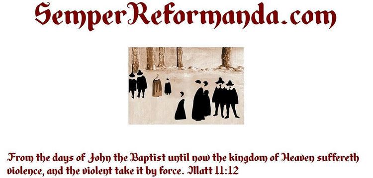 Ecclesia semper reformanda est wwwsemperreformandacomwpcontentuploads20150