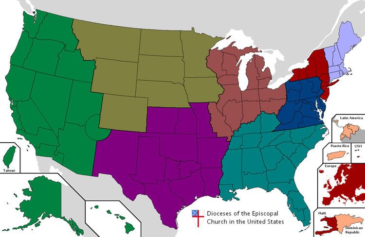 Ecclesiastical provinces and dioceses of the Episcopal Church