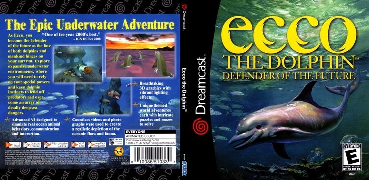 Ecco the Dolphin: Defender of the Future ECCO the Dolphin Defender of the Future USAEnFeDeEs ISO