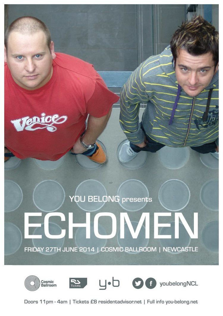 Echomen RA You Belong presents Echomen at Cosmic Ballroom Newcastle 2014