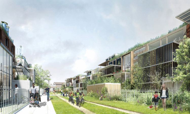 Ecodistrict Ecodistrict in Dijon EXP Architects ArchDaily