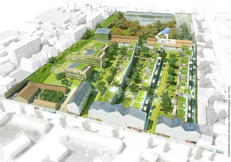 Ecodistrict Ecodistrict in Dijon EXP Architects ArchDaily