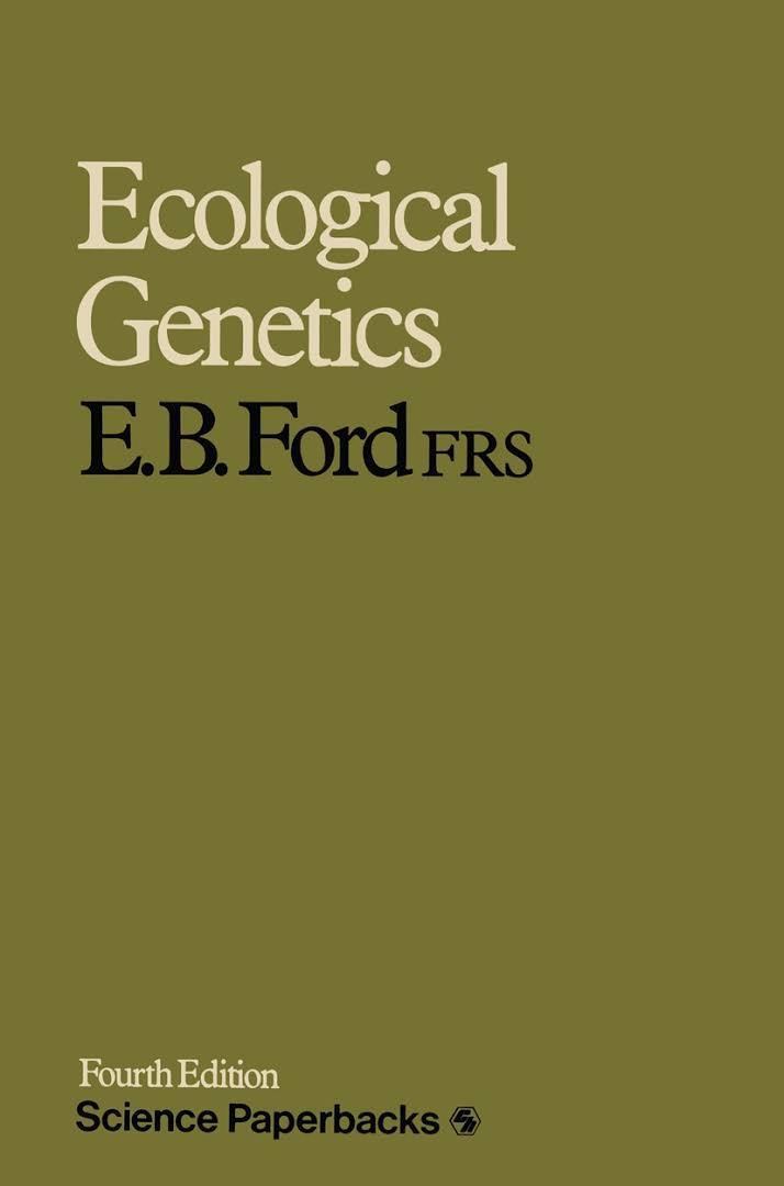Ecological Genetics (book) t0gstaticcomimagesqtbnANd9GcQqgJ3Xqp0bZAfg3
