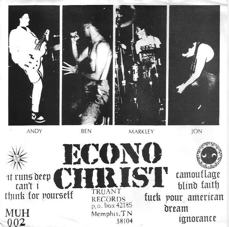 Econochrist Degen Erik ECONOCHRIST It Runs Deep EP 1988