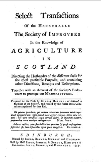 Economy of Scotland in the early modern period