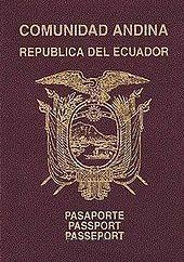 Ecuadorian passport