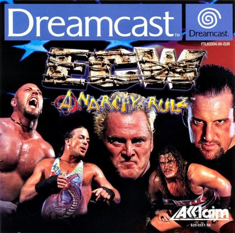 ECW Anarchy Rulz (video game) ECW Anarchy Rulz Gameplay Sega Dreamcast YouTube