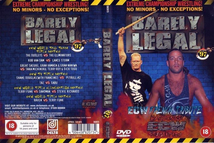 ECW Barely Legal 32 ECW Barely Legal 1997 Sterling Eyes Wrestling Podcast Review