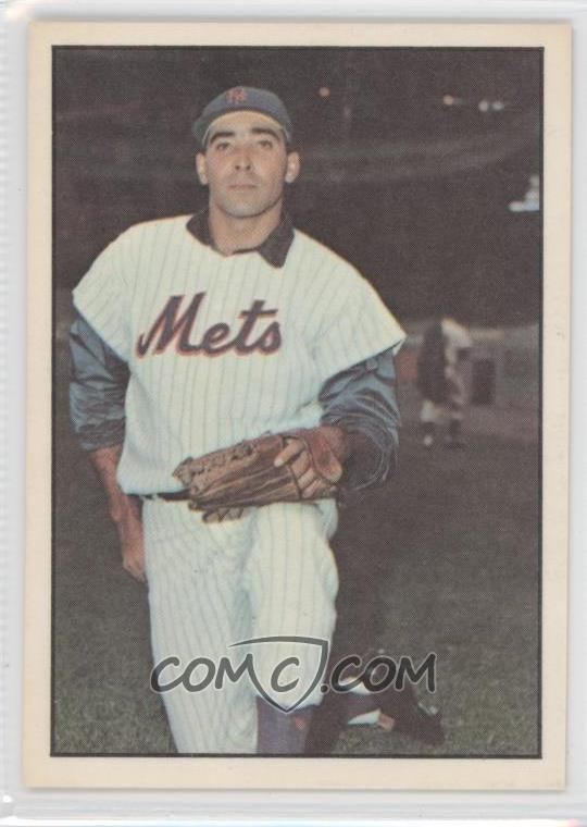 Ed Bauta 1976 SSPC The 1963 Mets Base EDBA Ed Bauta COMC Card