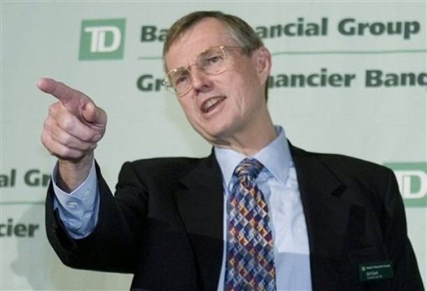Ed Clark Holy smokes Globe actually reports TD CEO Ed Red