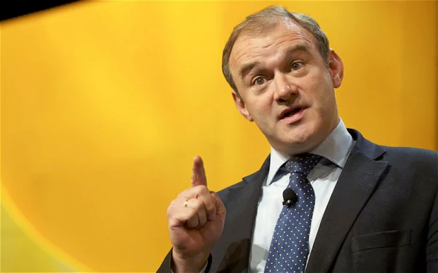 Ed Davey Fossil fuel investing a risk to pension funds says Ed