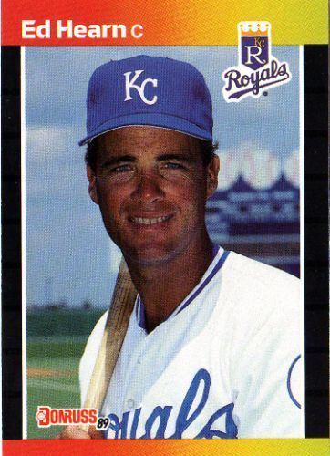 Ed Hearn (baseball) KANSAS CITY ROYALS Ed Hearn 297 DONRUSS 1989 MLB