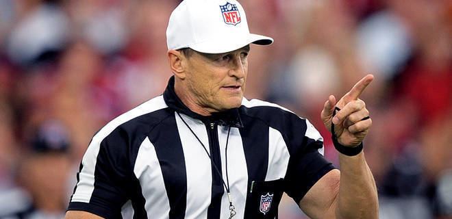 Ed Hochuli NFL Referee Uses Wrong Mic Calls Official quotJungle Boy