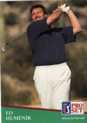 Ed Humenik ED HUMENIK 175 Proset 1991 PGA Tour Golf Trading Card