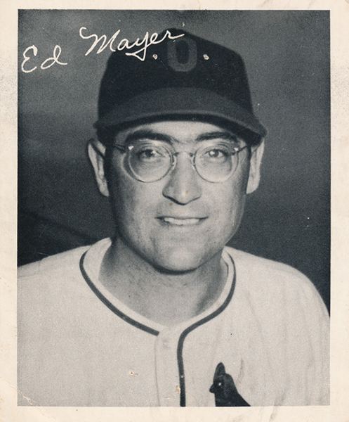 Ed Mayer (pitcher) Ed Mayer Jewish Baseball Museum