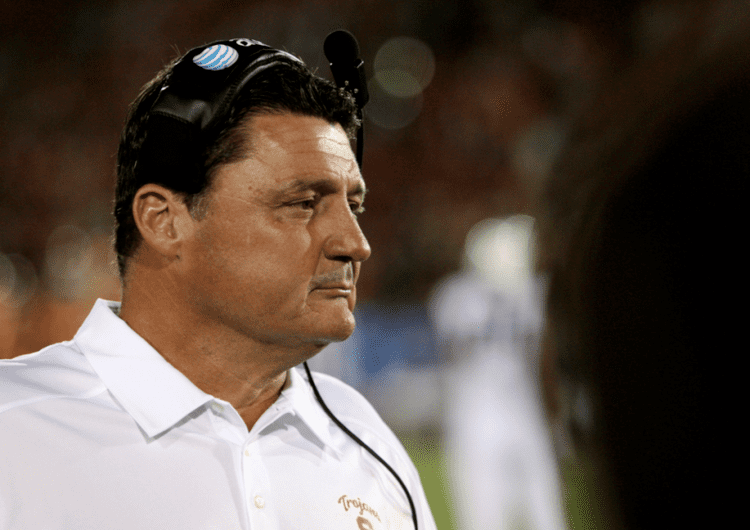 Ed Orgeron Why Ed Orgeron Won39t Coach USC Next Season Neon Tommy