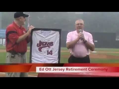 Ed Ott NJ Jackals Ed Ott Retirement Ceremony YouTube
