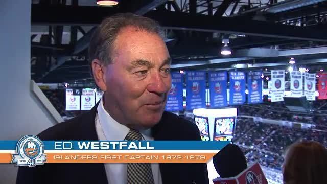 Ed Westfall Islanders Hall of Fame induction Ed Westfall Video NHL