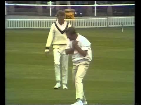 Eddie Barlow Eddie Barlow 12 wickets and hat trick vs England 4th test 1970