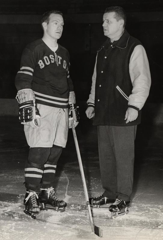Eddie Barry (ice hockey) UMassBoston renames hockey rink for excoach Eddie Barry Boston